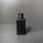 BOTELLA CUAD 125ML NEGRO