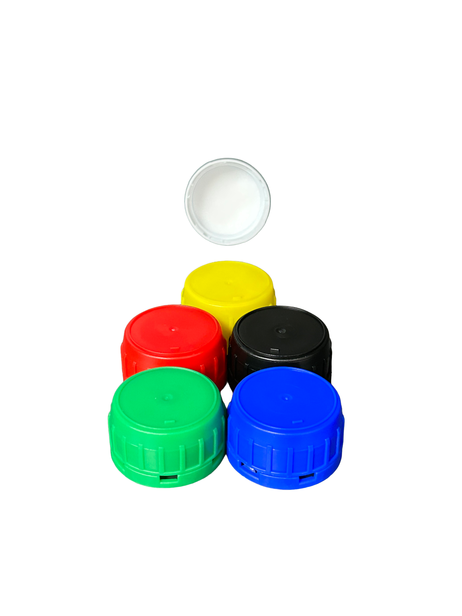 Tapon 38 Disco HDPE 6 colores - Masplas